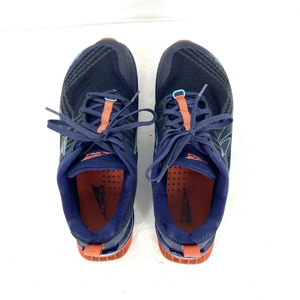 Altra Timp 1.5 Trail Running Shoes Womens 8.5 Navy Blue FootShape Hiking